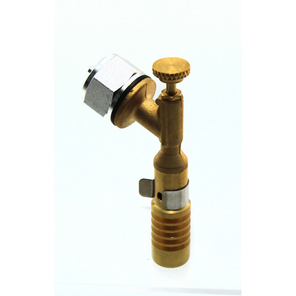 Brass Butane Torch Head Adjustable Flame Soldering Welding Culinary Tool